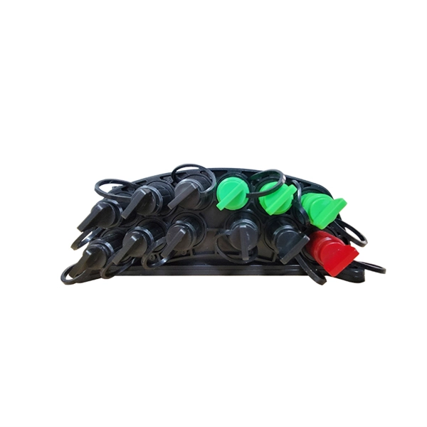 Outdoor wiring box with 8 cores